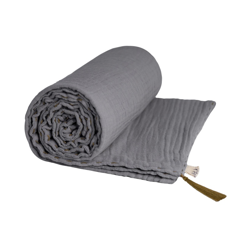 Numero 74 Summer Blanket Stone Grey