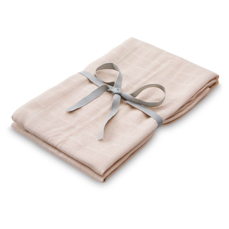 Cam Cam Copenhagen Swaddle Muslin Light Blossom Pink