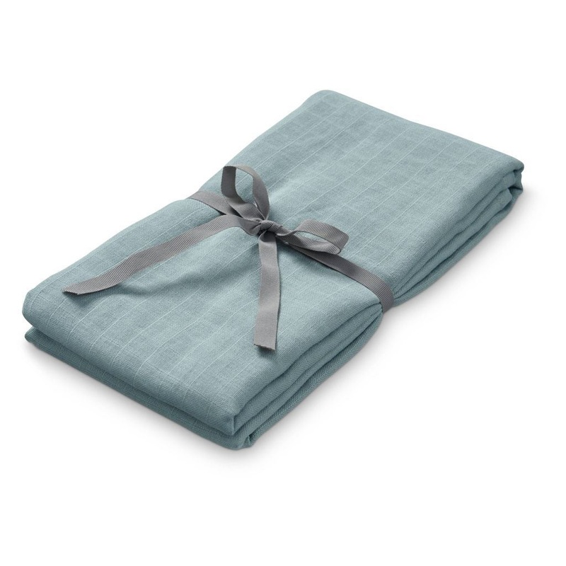 Cam Cam Copenhagen Swaddle Muslin Light Petroleum