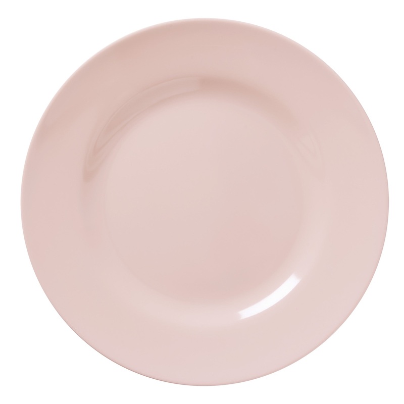 Rice DK Dinner Plate Soft Pink
