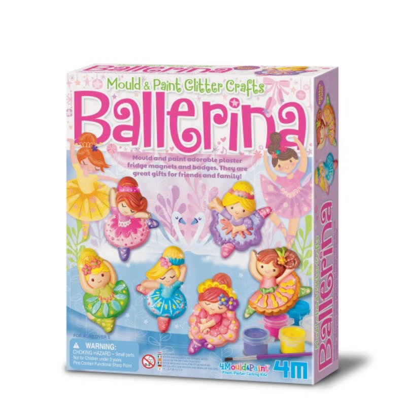 4M Mould & Paint / Glitter Ballerina