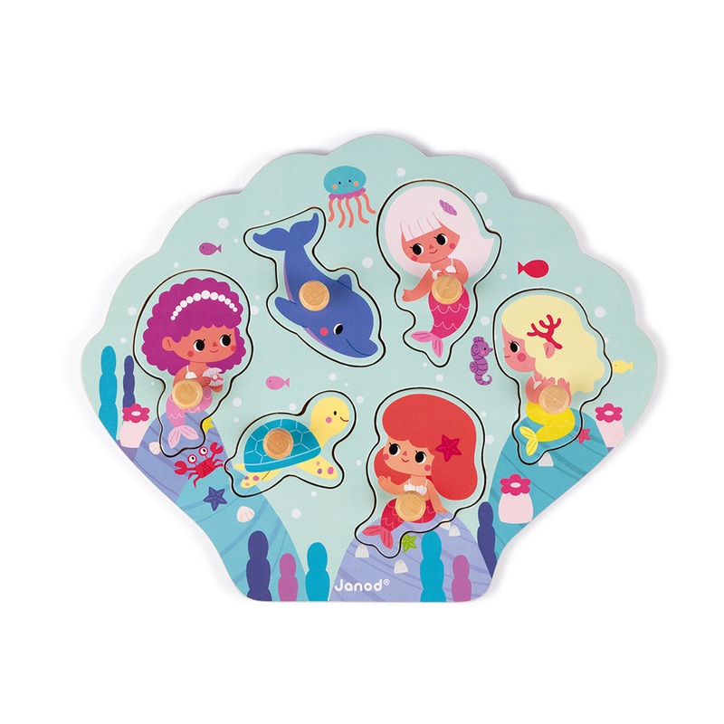 Janod Happy Mermaids Puzzle