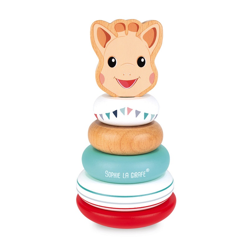 Janod Sophie La Girafe Stackable Roly-Poly