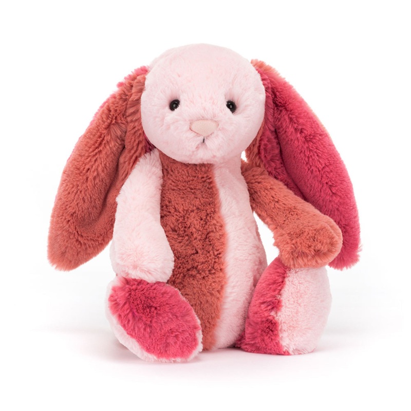 Jellycat Bashful Patchwork Coralia Bunny