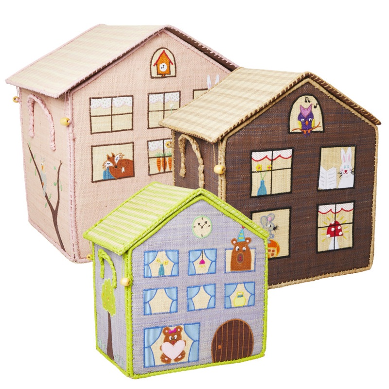 Rice DK Toy Basket Girl Jungle House