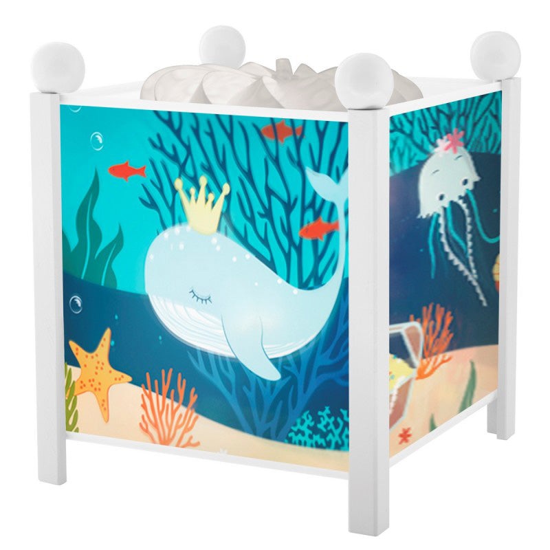 Trousselier Night Light Magic Lantern Ocean White
