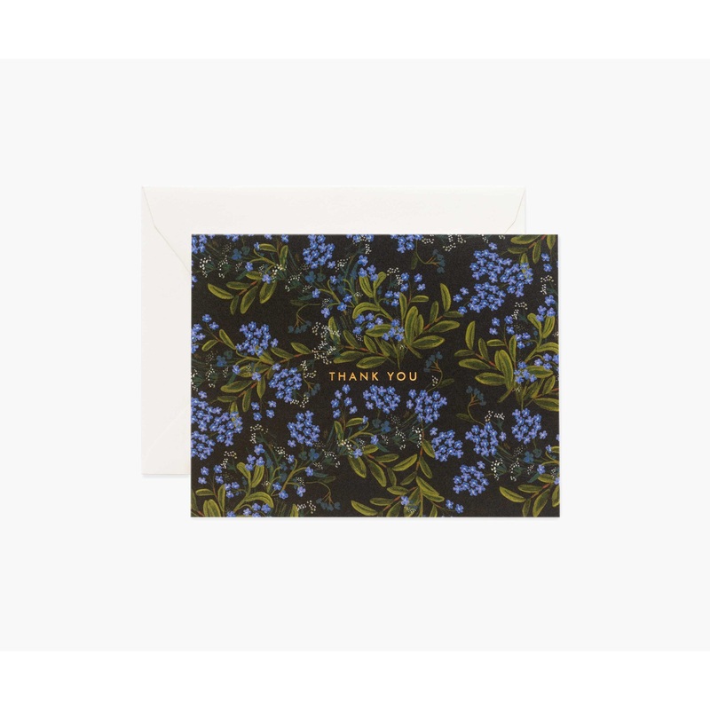Rifle Paper Co Cornflower Thank You Card