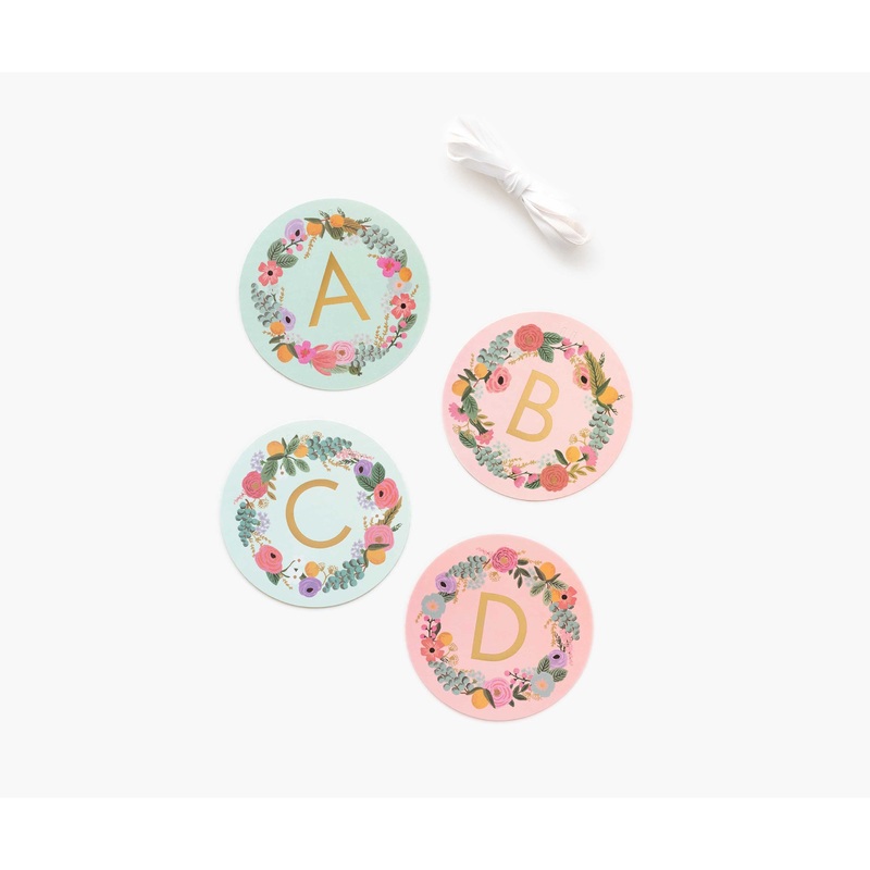 Rifle Paper Co Garden Party Letter Garland