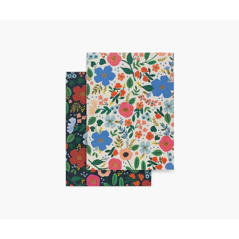Rifle Paper Co Pair of 2 Wild Rose Pocket Notebooks