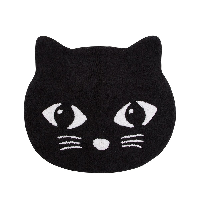 RJB Stone Black Cat Rug