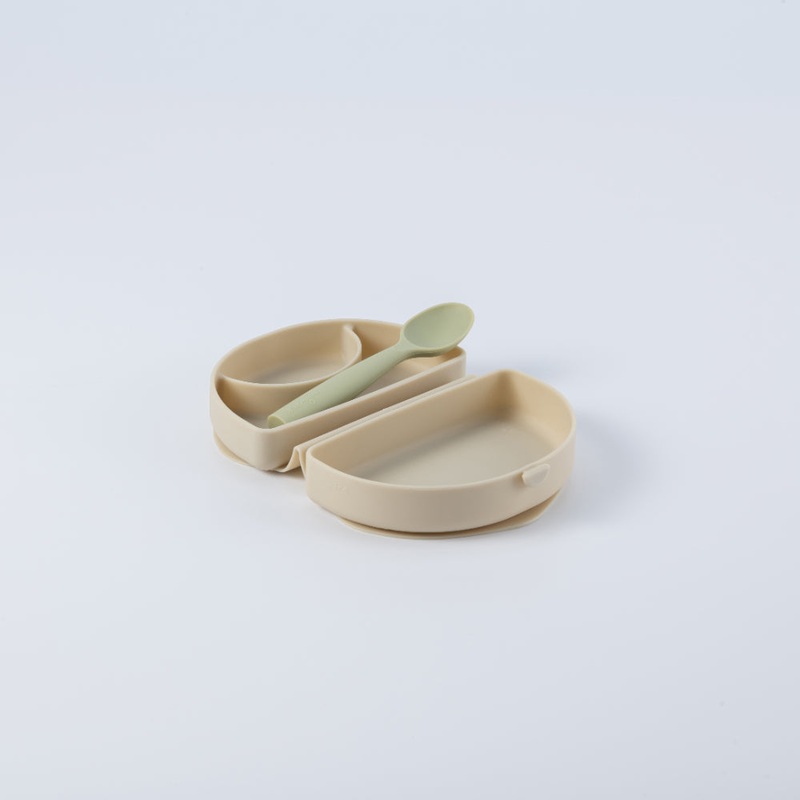 Miniware Fold and Scoop-Oat+Pistachio