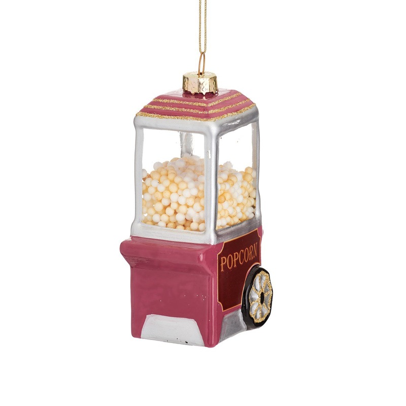 RJB Stone Popcorn Stand Shaped Bauble