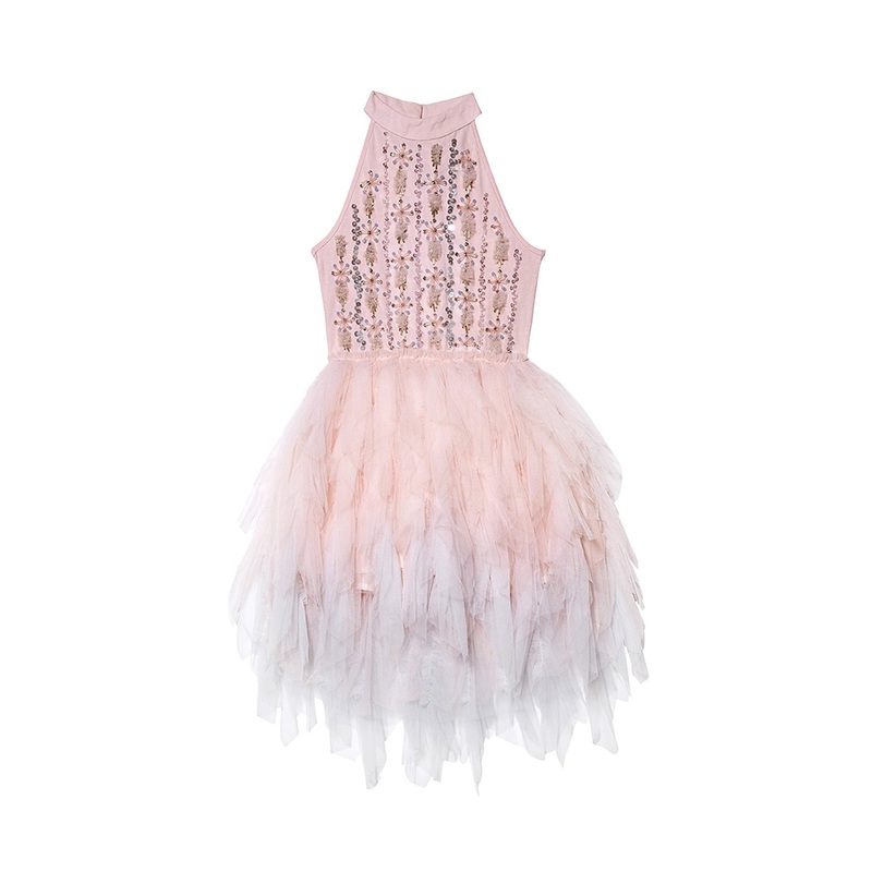 Tutu du Monde Candy Cane Tutu Dress Porcelain Pink Mix
