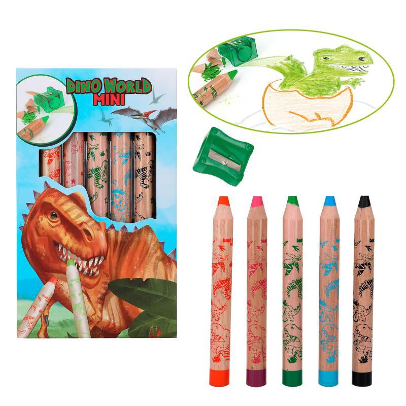Depesche Dino World Mini Dino Colouring Pen