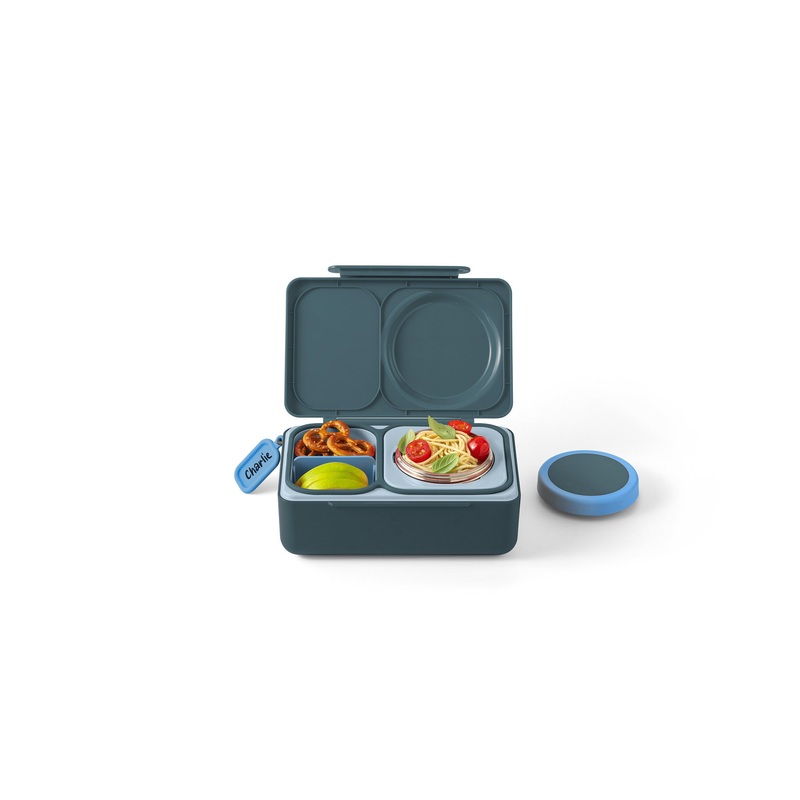 OmieBox Up Insulated Hot & Cold Bento Box - Graphite