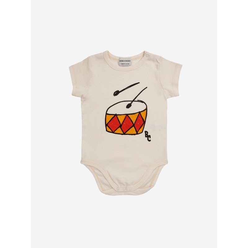 Bobo Choses Baby Play The Drum Body Offwhite