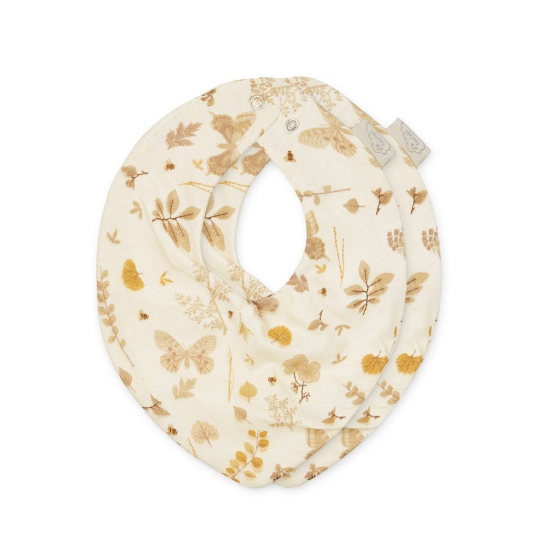 Cam Cam Copenhagen Bandana Bib Jersey 2 Pack GOTS Butterflies