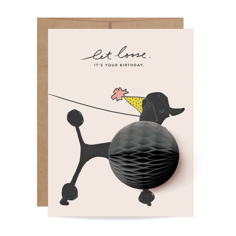 Inklings Paperie Poodle Pop-Up