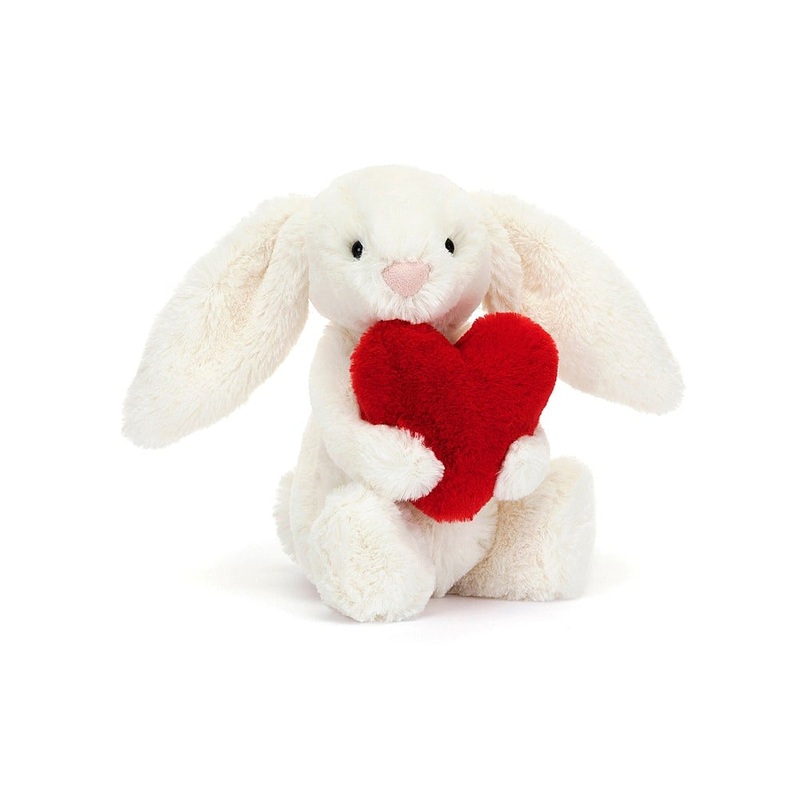 Jellycat Bashful Red Love Heart