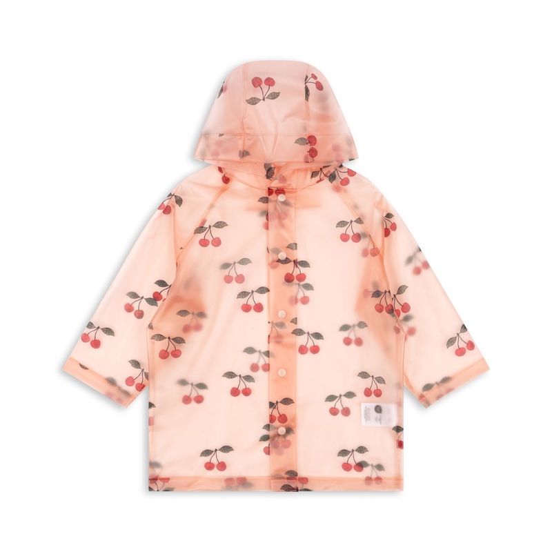 Konges Sljd Brume Raincoat Cherry