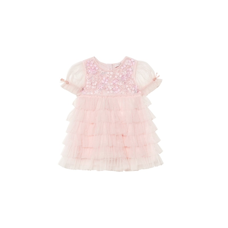 Tutu du Monde Bebe Florescence Tulle Dress Pink Cloud