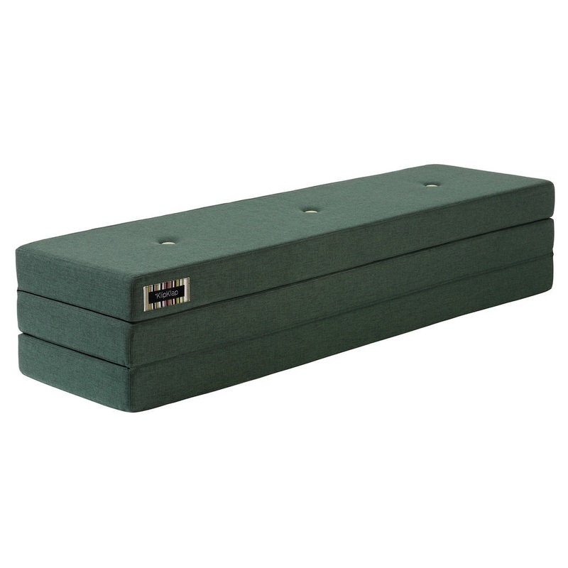 by KlipKlap KK 3 Fold 36x50x180cm - Deep Green W. Light Green (Pre-Order; Est. Delivery in 3-6 Weeks)