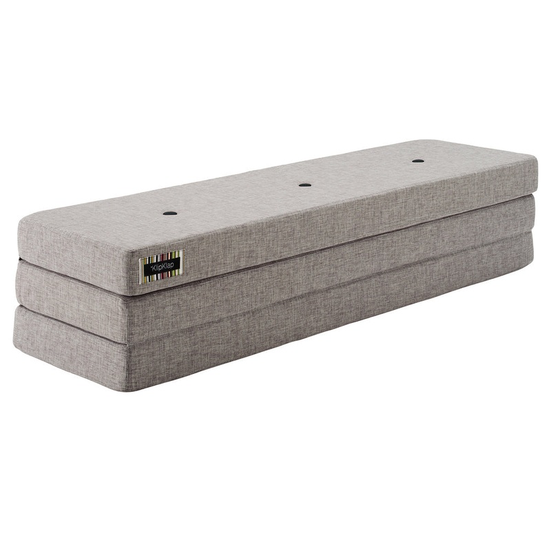 by KlipKlap KK 3 Fold 36x50x180cm - Multi Grey W. Grey (Pre-Order; Est. Delivery in 3-6 Weeks)
