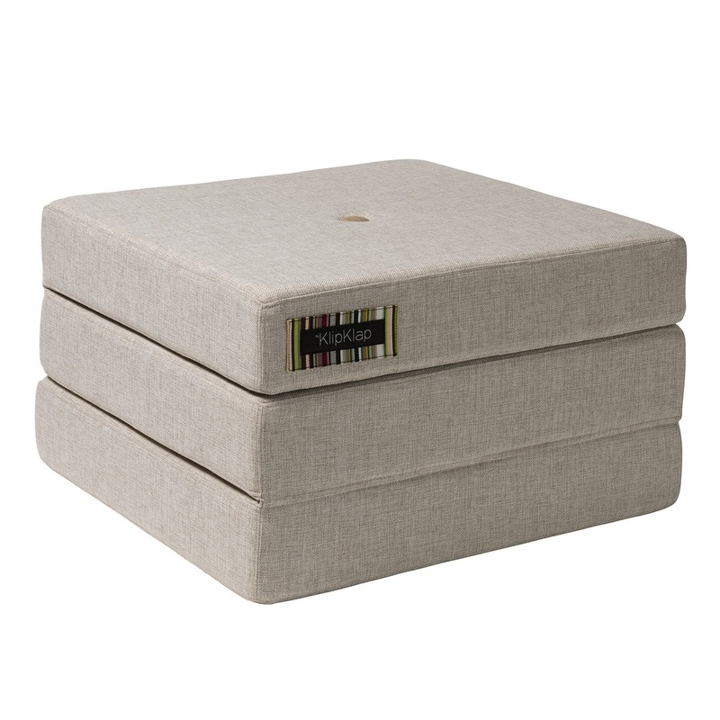 by KlipKlap KK 3 Fold Single 35x65x65cm - Beige W. Sand (Pre-Order; Est. Delivery in 3-6 Weeks)