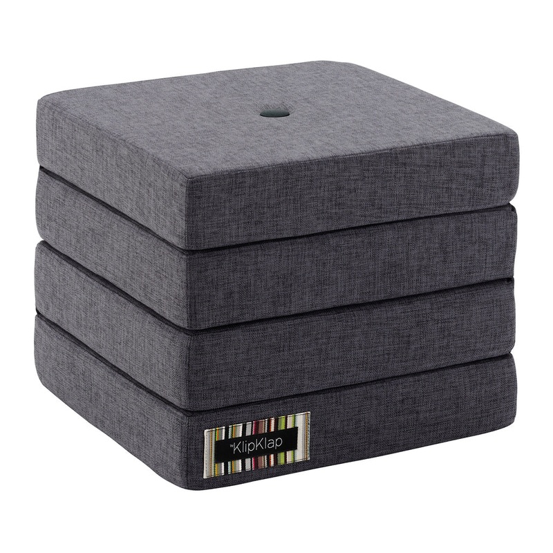 by KlipKlap KK 4 Fold 40x50x50cm - Blue Grey W. Grey (Pre-Order; Est. Delivery in 3-6 Weeks)