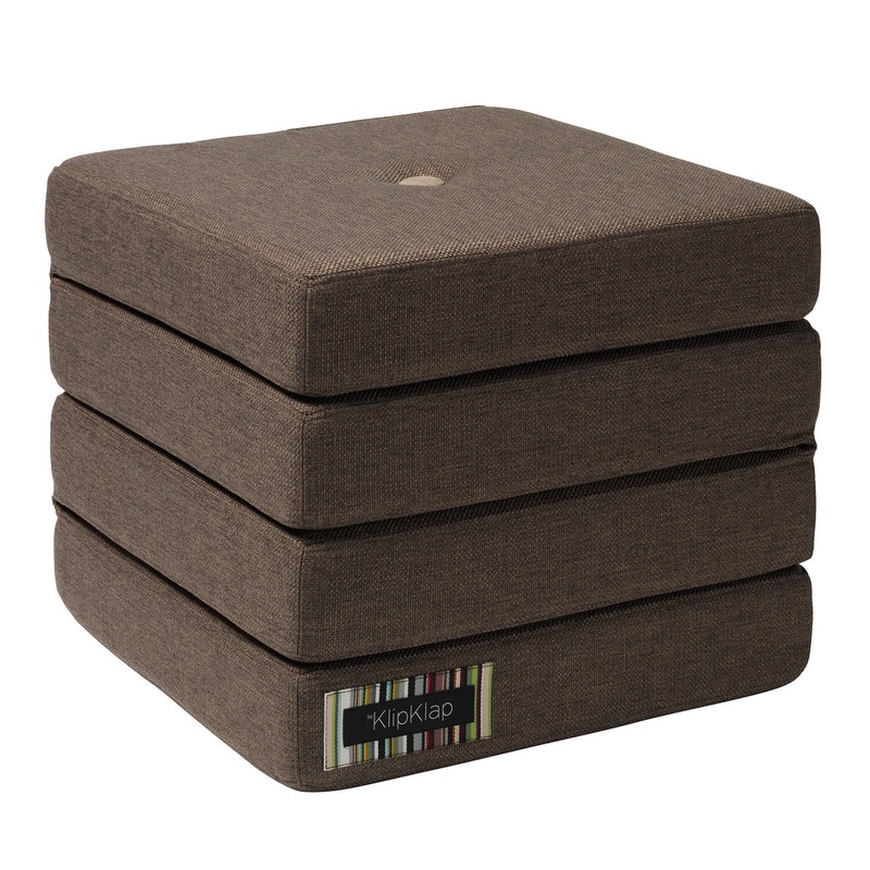 by KlipKlap KK 4 Fold 40x50x50cm - Brown W. Sand (Pre-Order; Est. Delivery in 3-6 Weeks)