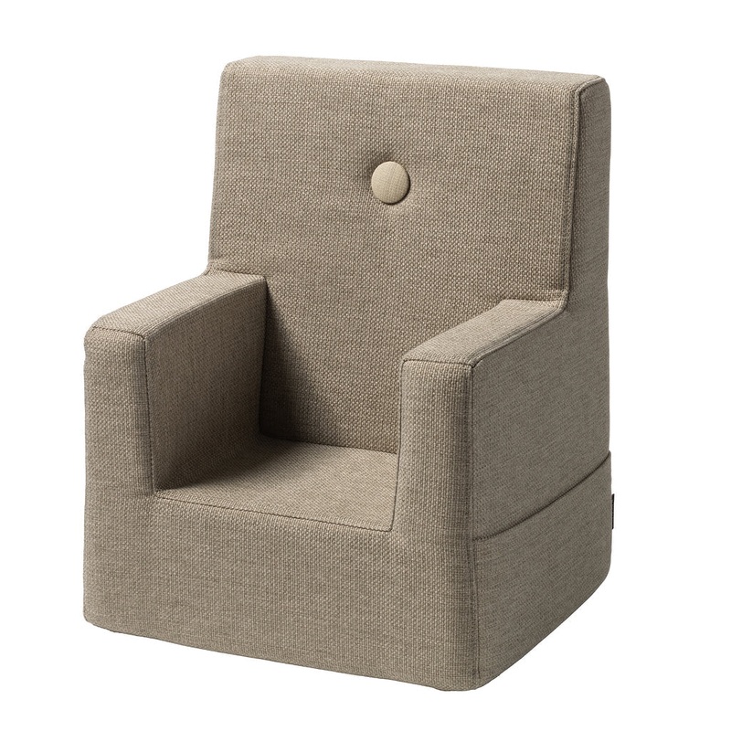 by KlipKlap KK Kids Chair 50x43x33cm - Sand W. Sand (Pre-Order; Est. Delivery in 3-6 Weeks)