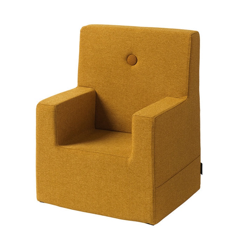 by KlipKlap KK Kids Chair XL 63x49x42cm - Mustard W. Mustard (Pre-Order; Est. Delivery in 3-6 Weeks)