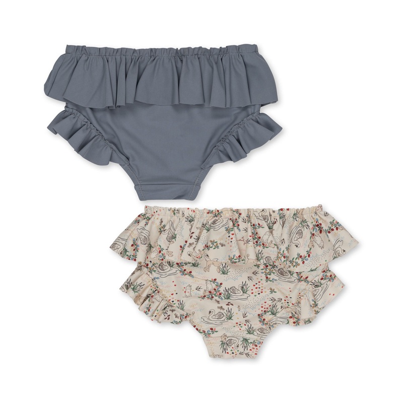 Konges Sljd Manuca 2 Pack Frill Bikini Pants Mizumi