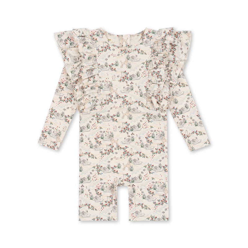 Konges Sljd Manuca Frill Onesie Mizumi