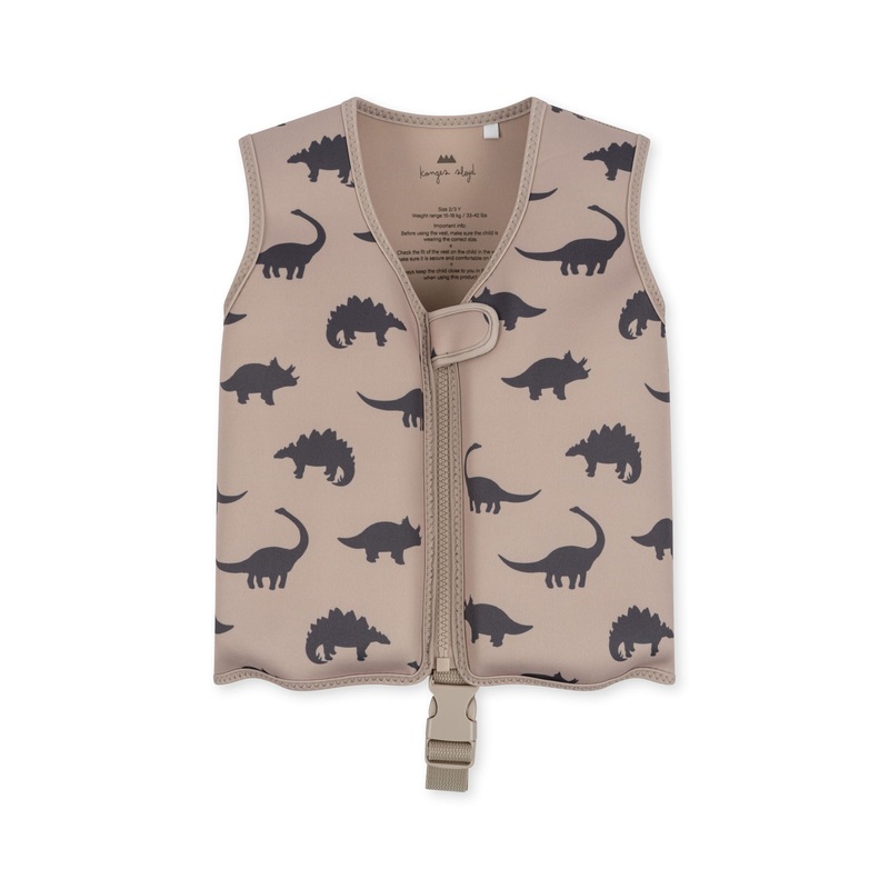 Konges Sljd Neoprene Float Vest Dino Silhouette