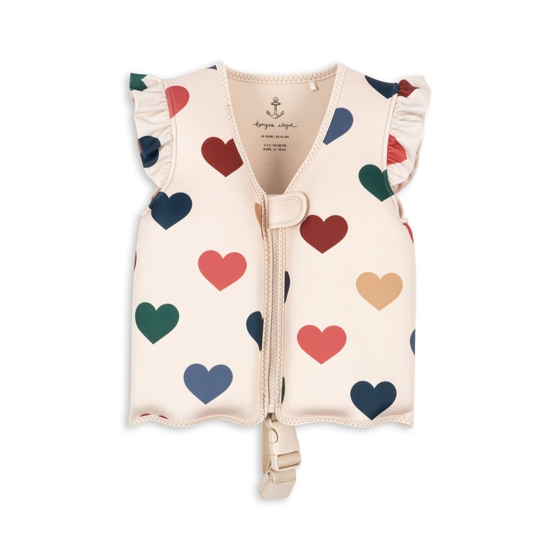 Konges Sljd Neoprene Float Vest Frill Bon Coeur Color