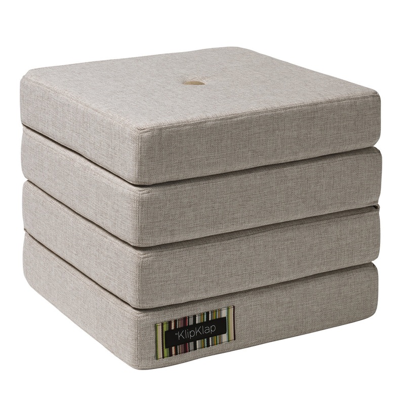 by KlipKlap KK 4 Fold 40x50x50cm - Beige W. Sand (Pre-Order; Est. Delivery in 3-6 Weeks)
