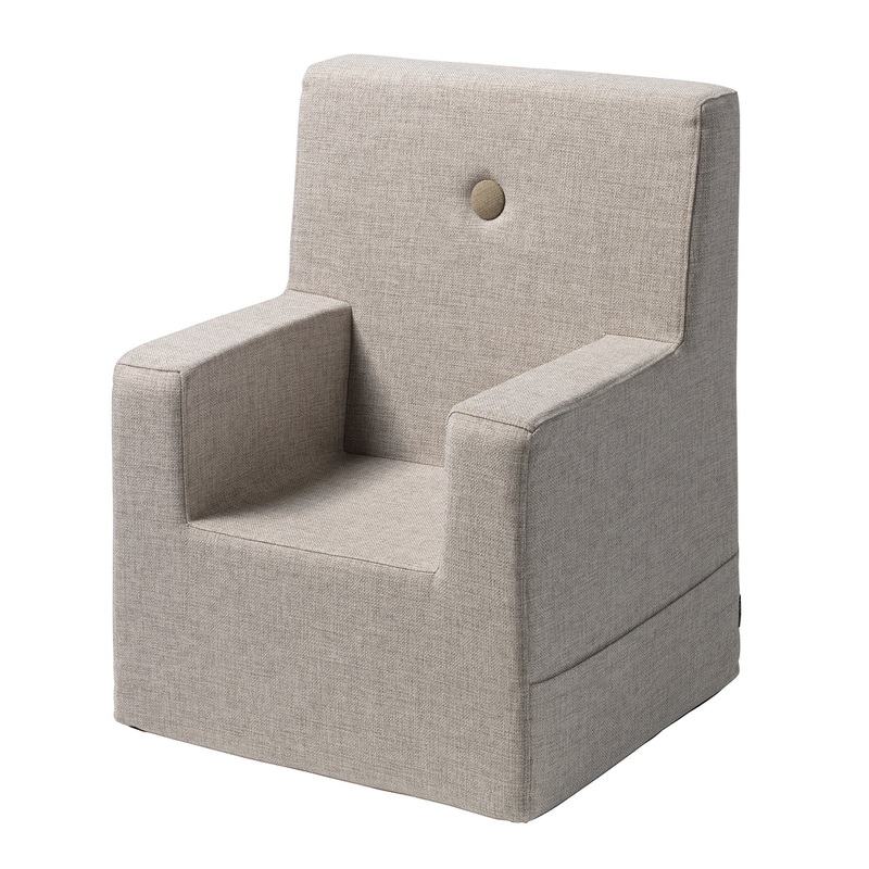 by KlipKlap KK Kids Chair XL 63x49x42cm - Beige W. Sand