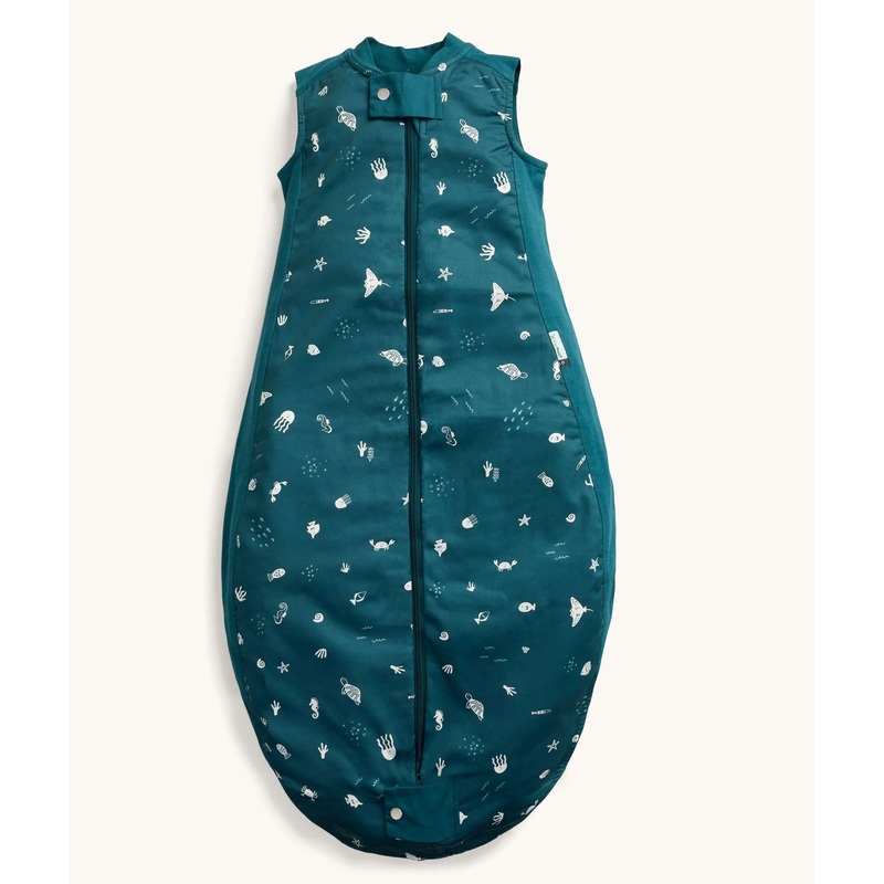 ergoPouch Sheeting Sleeping Bag - 1.0 TOG - Ocean