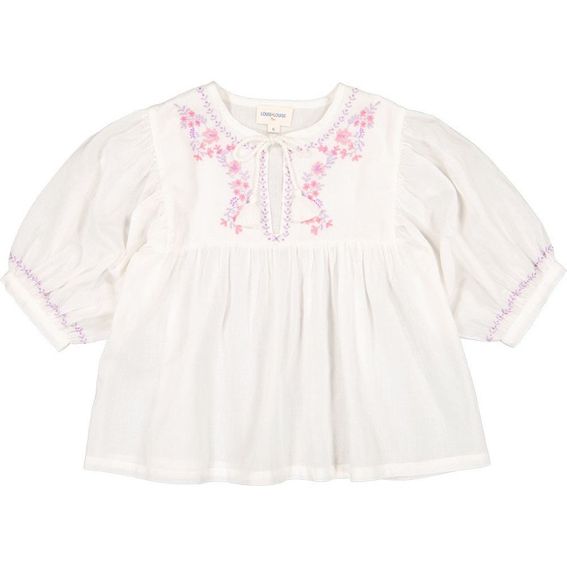 Louis Louise Tunic Poonam Cotton Veil
