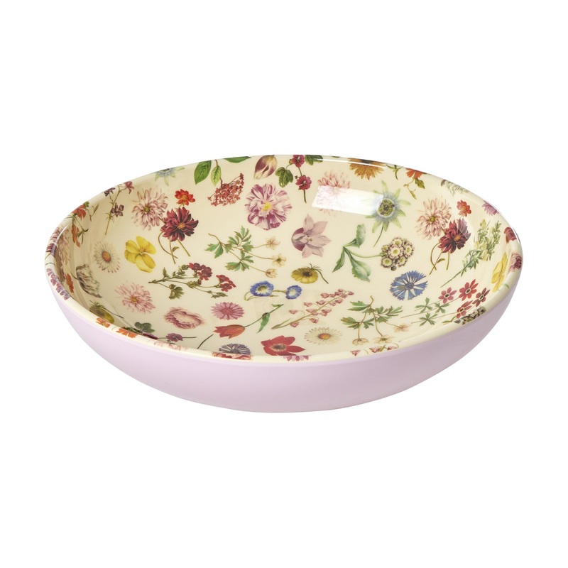 Rice DK Melamine Salad Bowl with Floras Dream Print - 2,5 L
