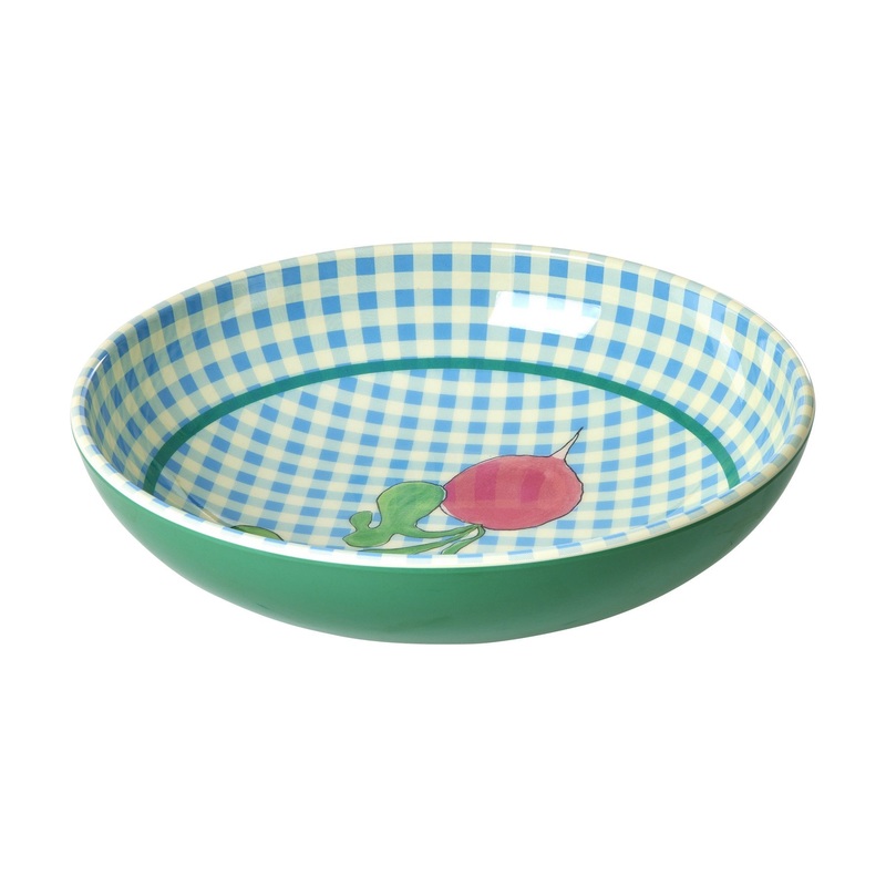 Rice DK Melamine Salad Bowl with Ravishing Radish Print - 2,5 L