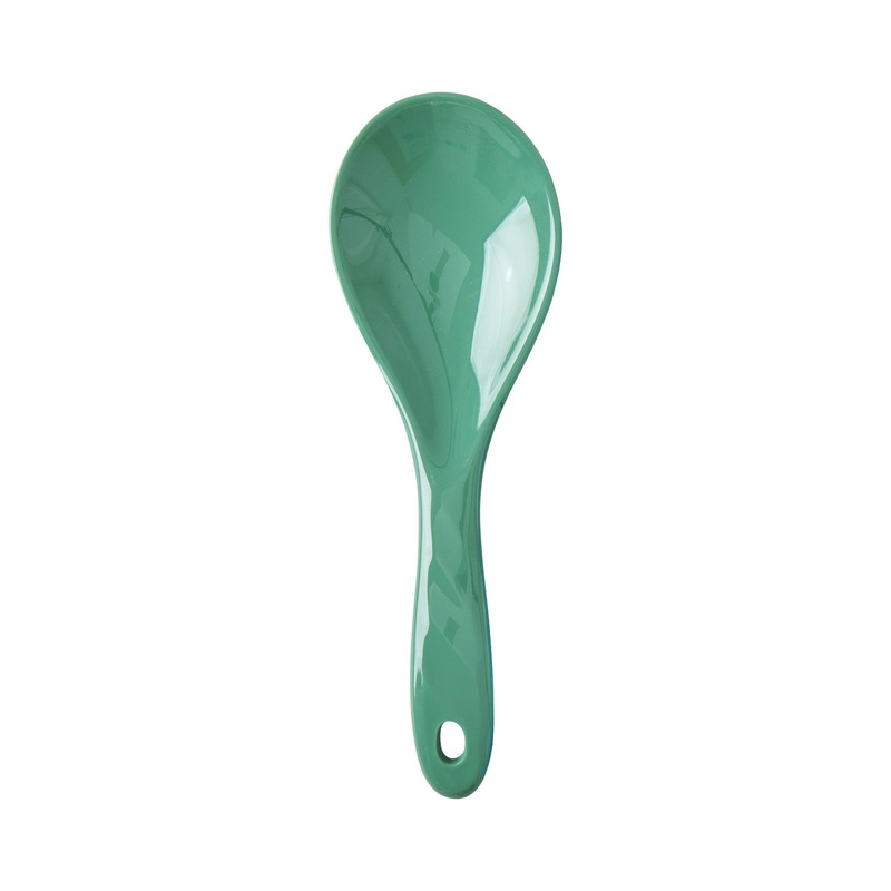 Rice DK Melamine Salad Spoon - Green