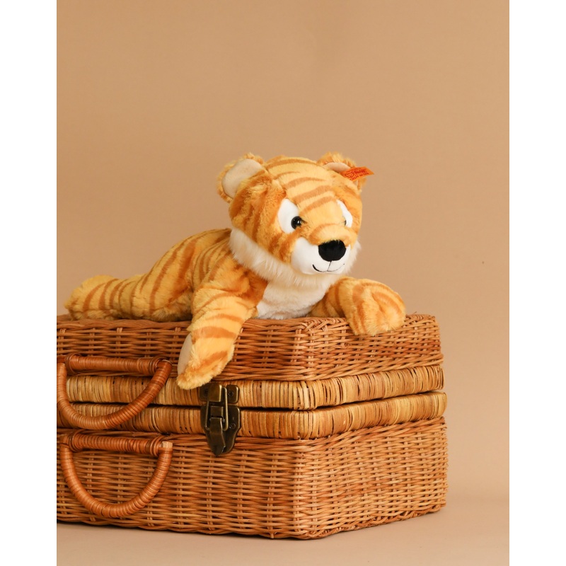 Steiff, Toni Tiger Stuffed Animal Plush, 12 Inches