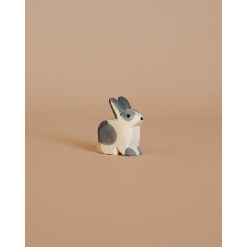 Ostheimer Black & White Rabbit - Sitting