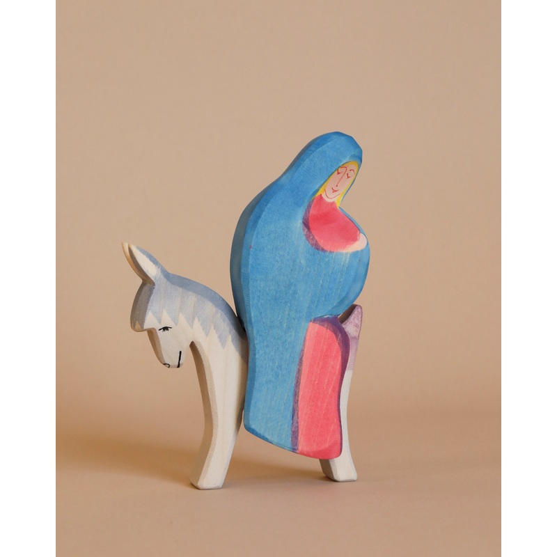 Ostheimer Mary on Donkey