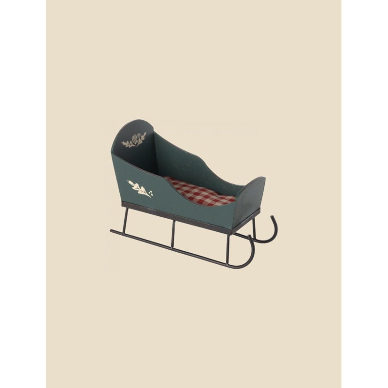 Maileg Christmas Sleigh - Green