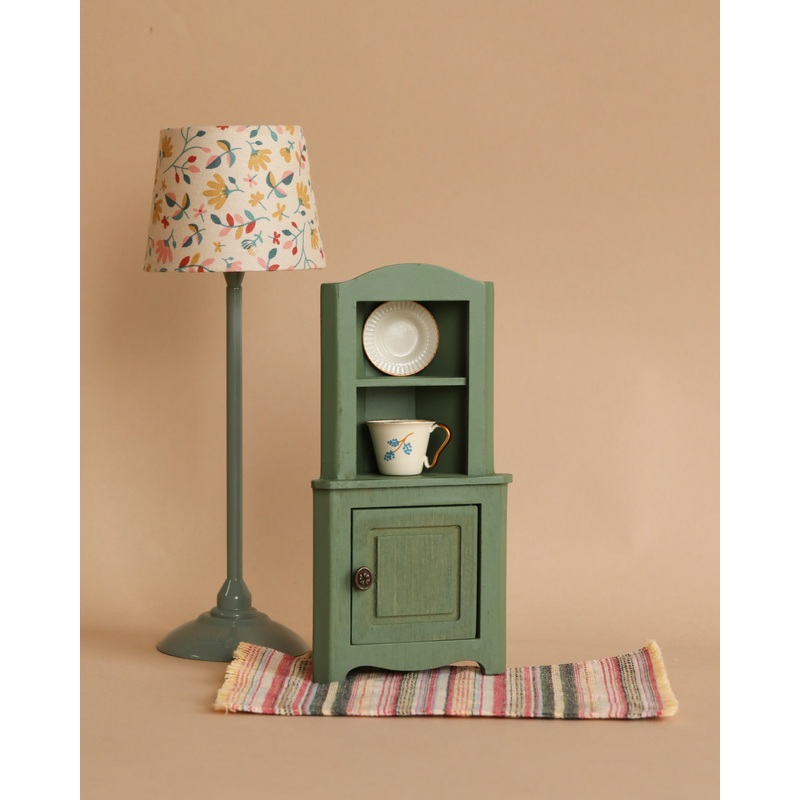 Maileg Corner Cabinet, Mouse - Dark Green