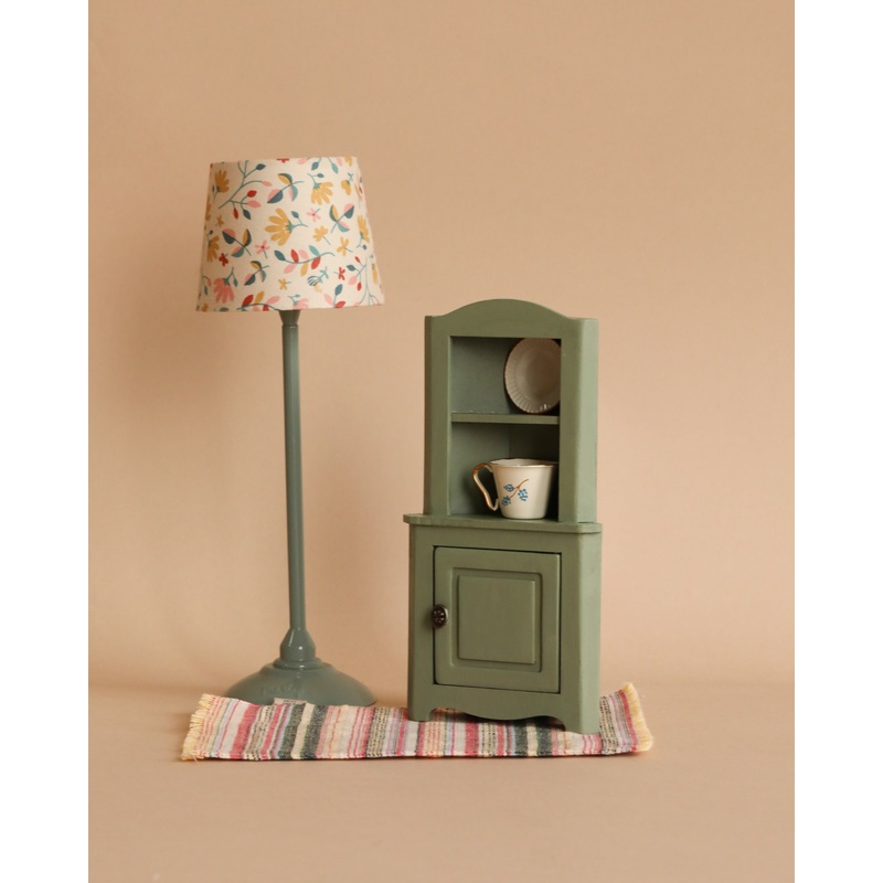 Maileg Corner Cabinet, Mouse - Light Green