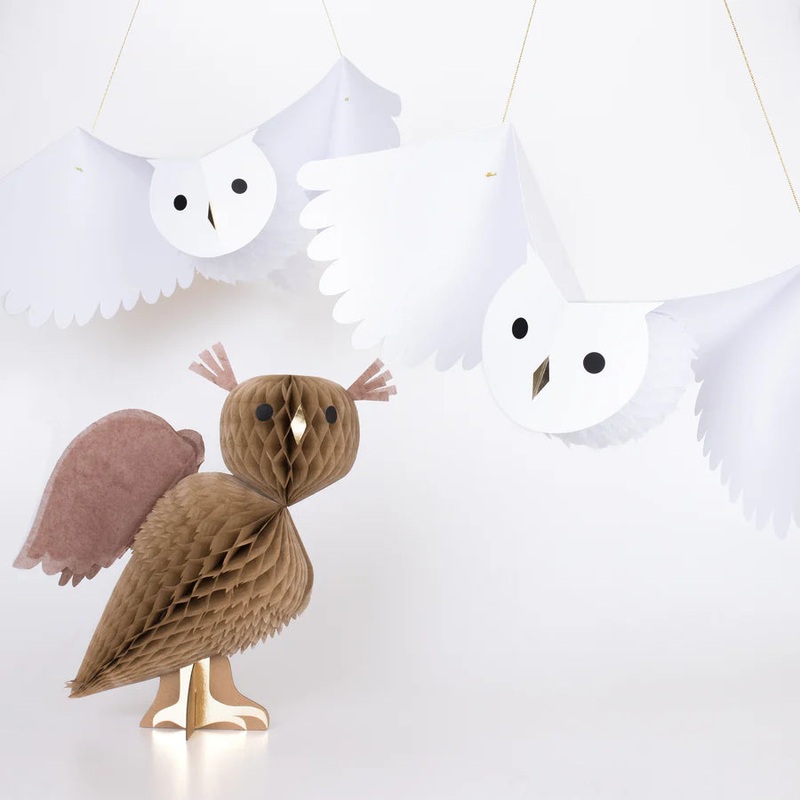 Meri Meri Honeycomb Owls